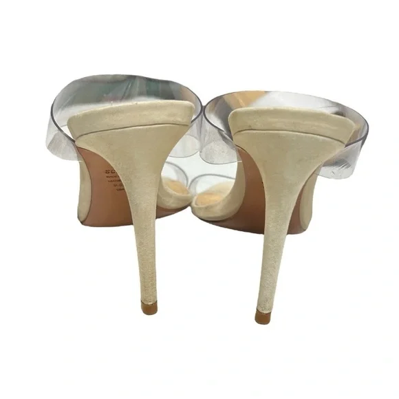 Schutz Arielle Heeled Sandals Leather 9.5 B - Picture 6 of 6